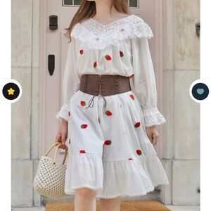 Miss patina London strawberry dress